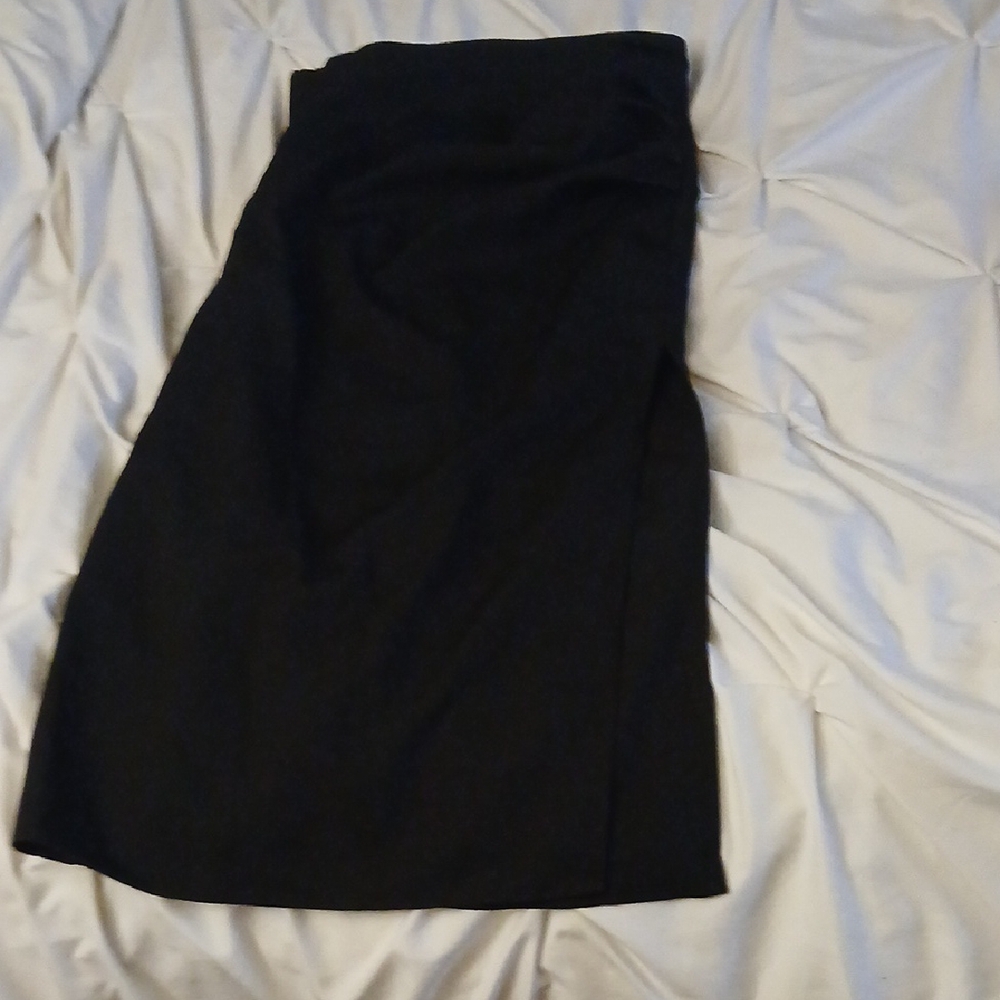 Commense Classic Black Pencil Skirt